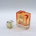 gradual coating 100ml screen printing empty square luxury cosmetic glass bottle perfume